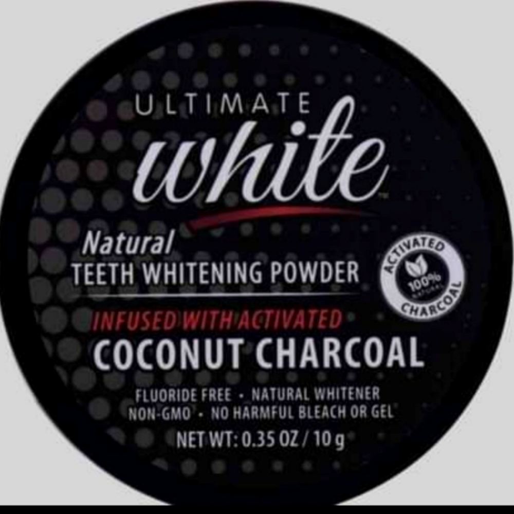 Ultimate White Charcoal Teeth Whitening Powder